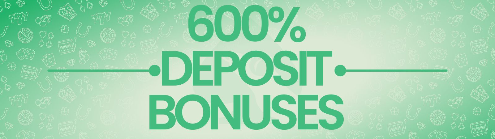 600% Casino Bonus auf die erste Einzahlung – Top Angebote 2026